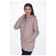 Target Γυναικεία ζακέτα Long Jacket Hoodie Fleece